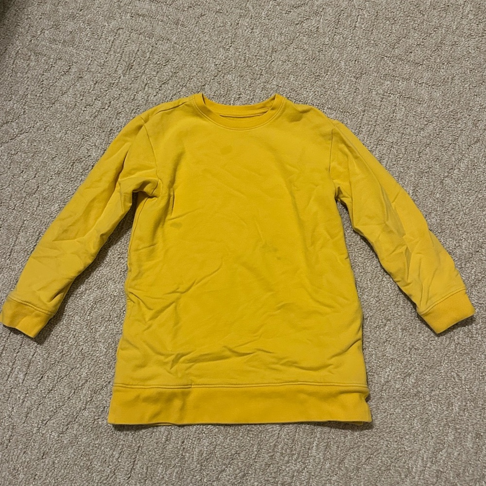 Primary Yellow Kids legging Sweatshirt